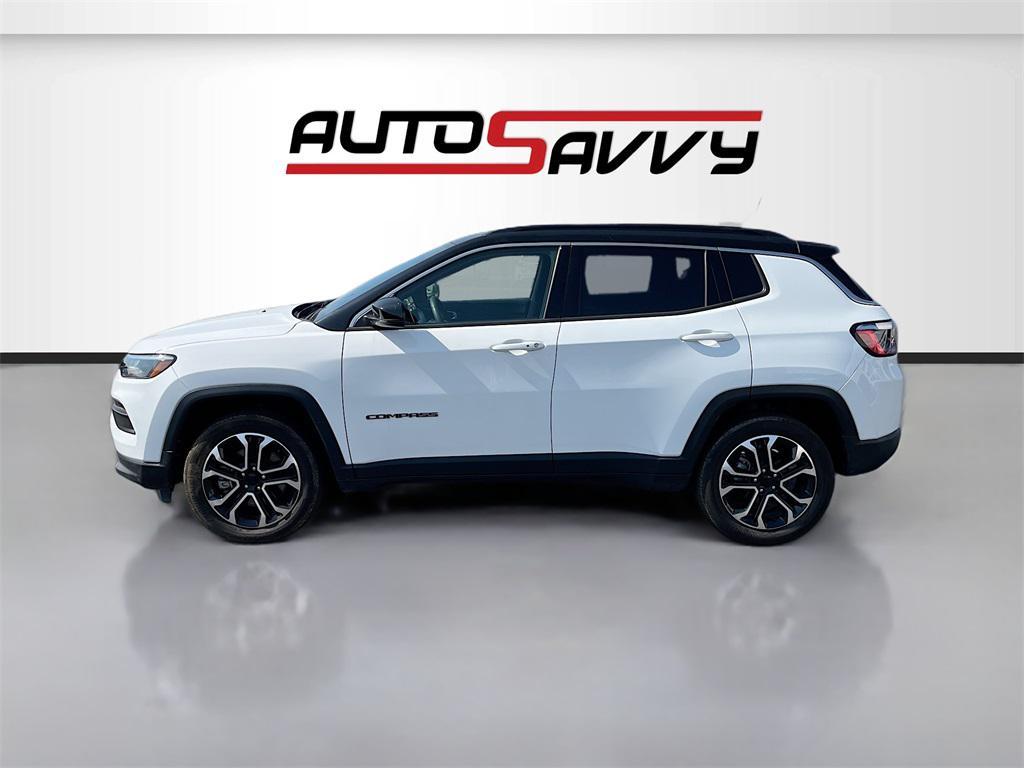 used 2023 Jeep Compass car, priced at $22,300