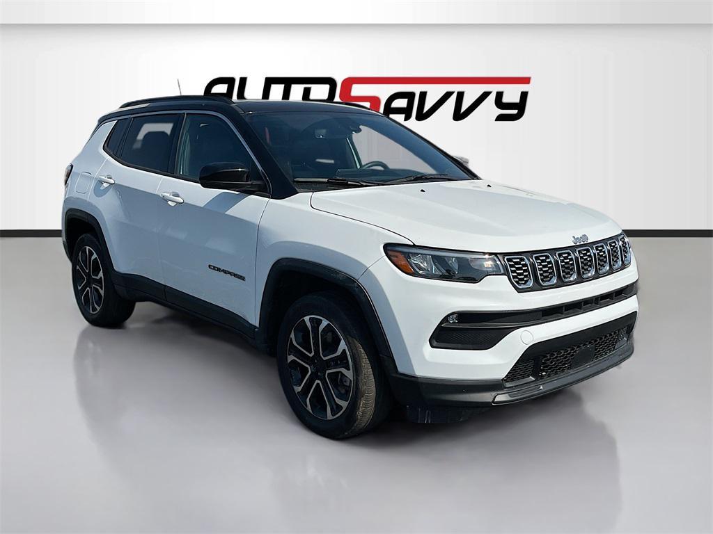 used 2023 Jeep Compass car, priced at $22,300