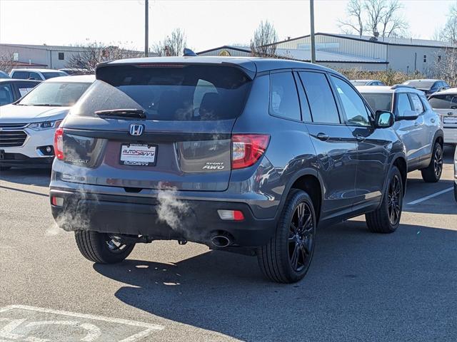 used 2021 Honda Passport car, priced at $22,100