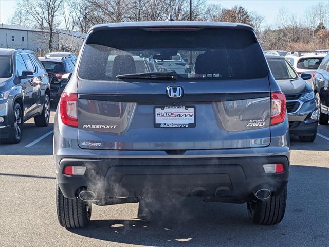 used 2021 Honda Passport car, priced at $22,100