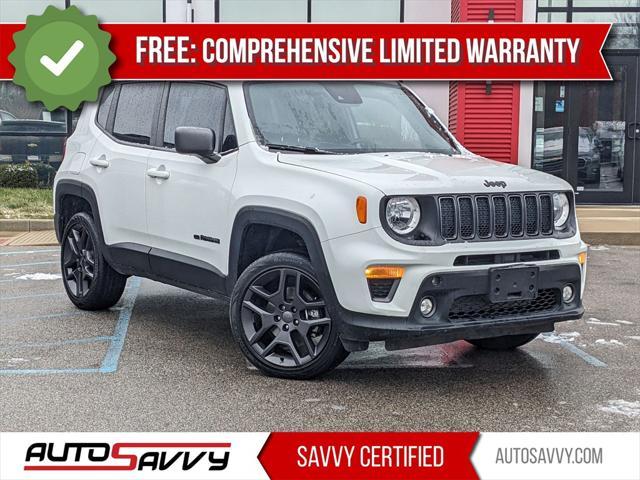 used 2021 Jeep Renegade car, priced at $17,200