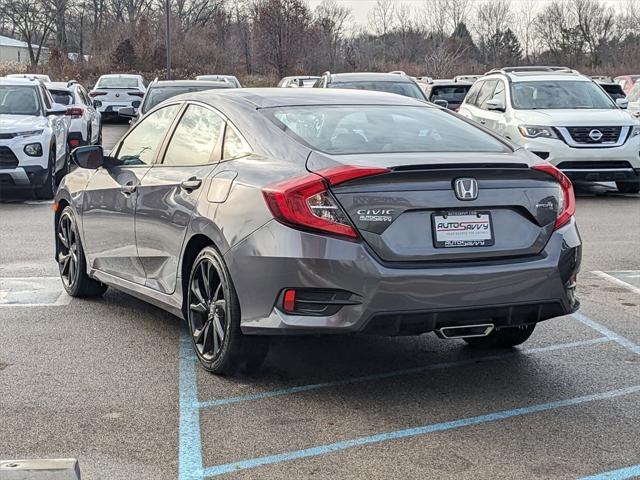 used 2020 Honda Civic car, priced at $17,300