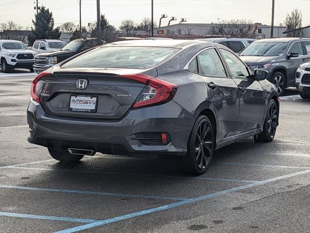 used 2020 Honda Civic car, priced at $17,300