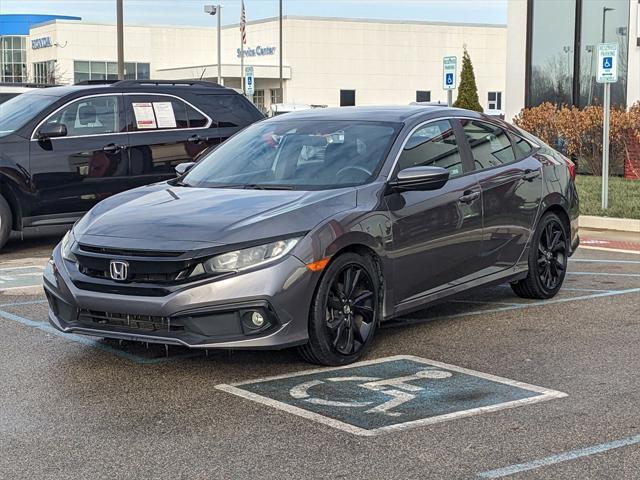 used 2020 Honda Civic car, priced at $17,300