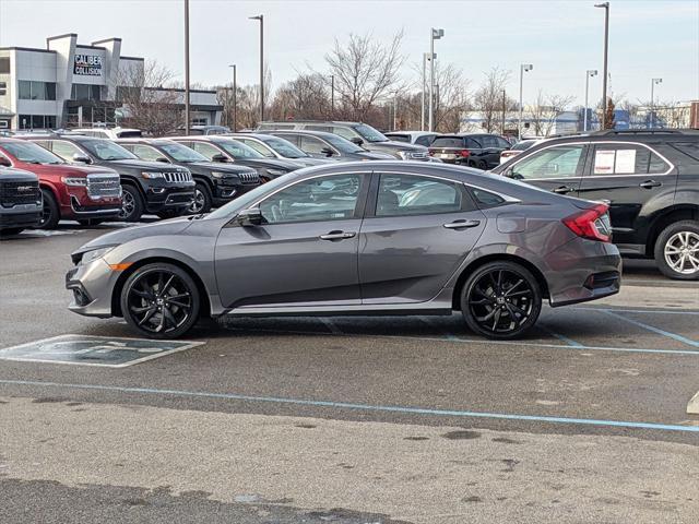 used 2020 Honda Civic car, priced at $17,300