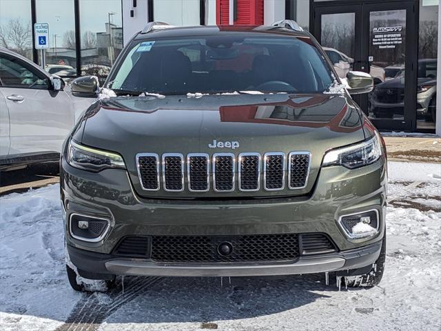 used 2021 Jeep Cherokee car, priced at $18,700