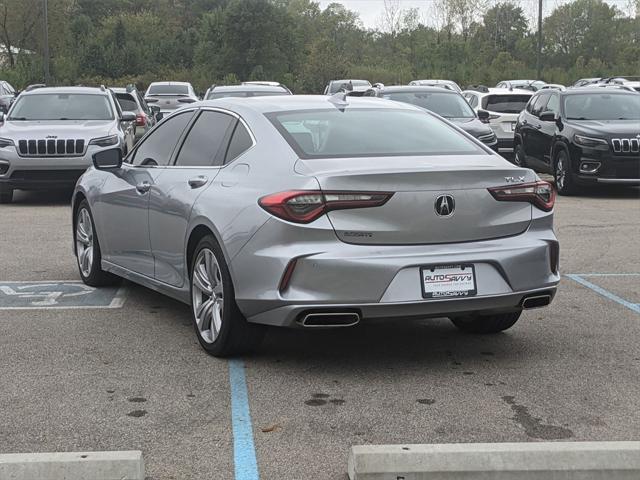 used 2023 Acura TLX car, priced at $27,000