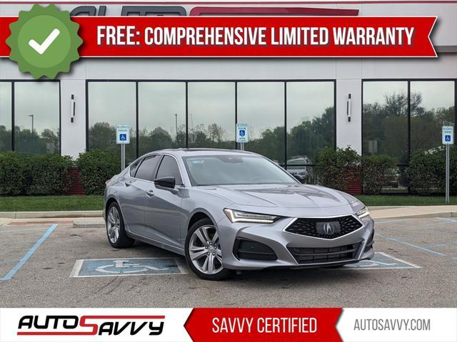 used 2023 Acura TLX car, priced at $27,000