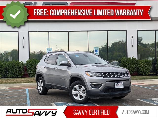 used 2021 Jeep Compass car, priced at $18,200