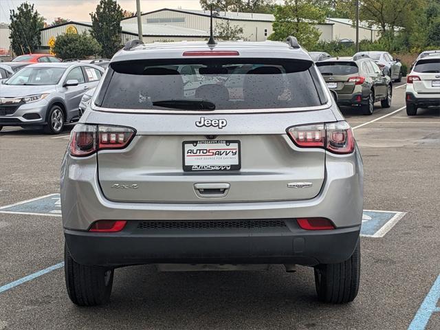 used 2021 Jeep Compass car, priced at $18,200