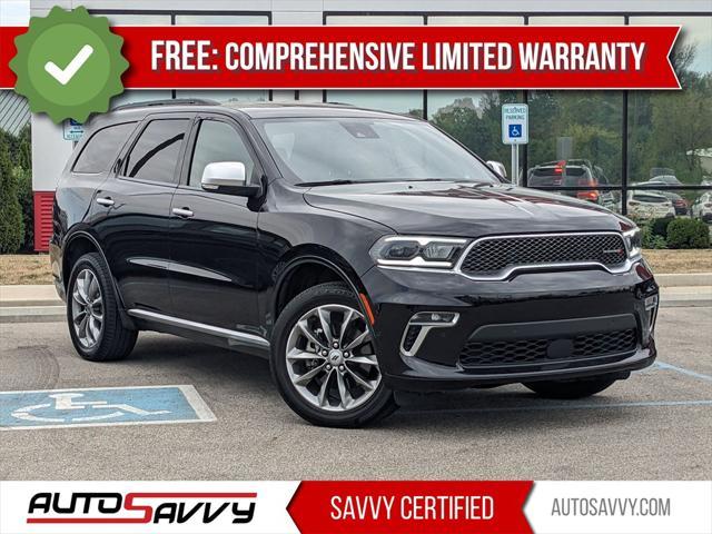 used 2021 Dodge Durango car, priced at $30,500