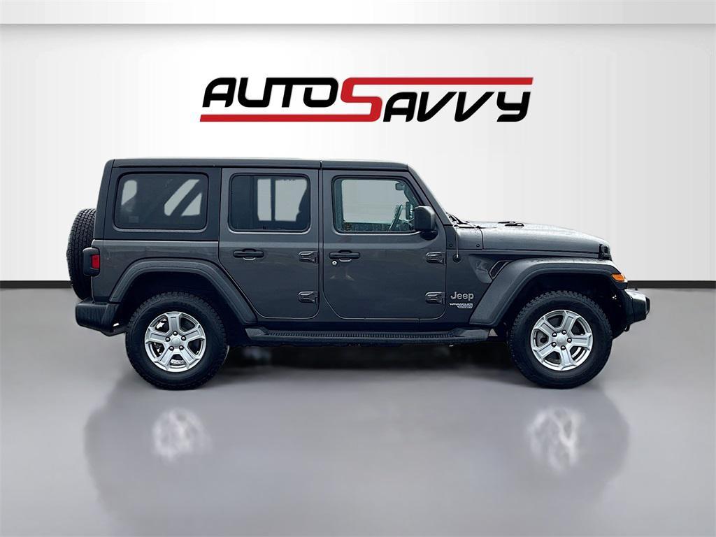 used 2019 Jeep Wrangler Unlimited car, priced at $22,200
