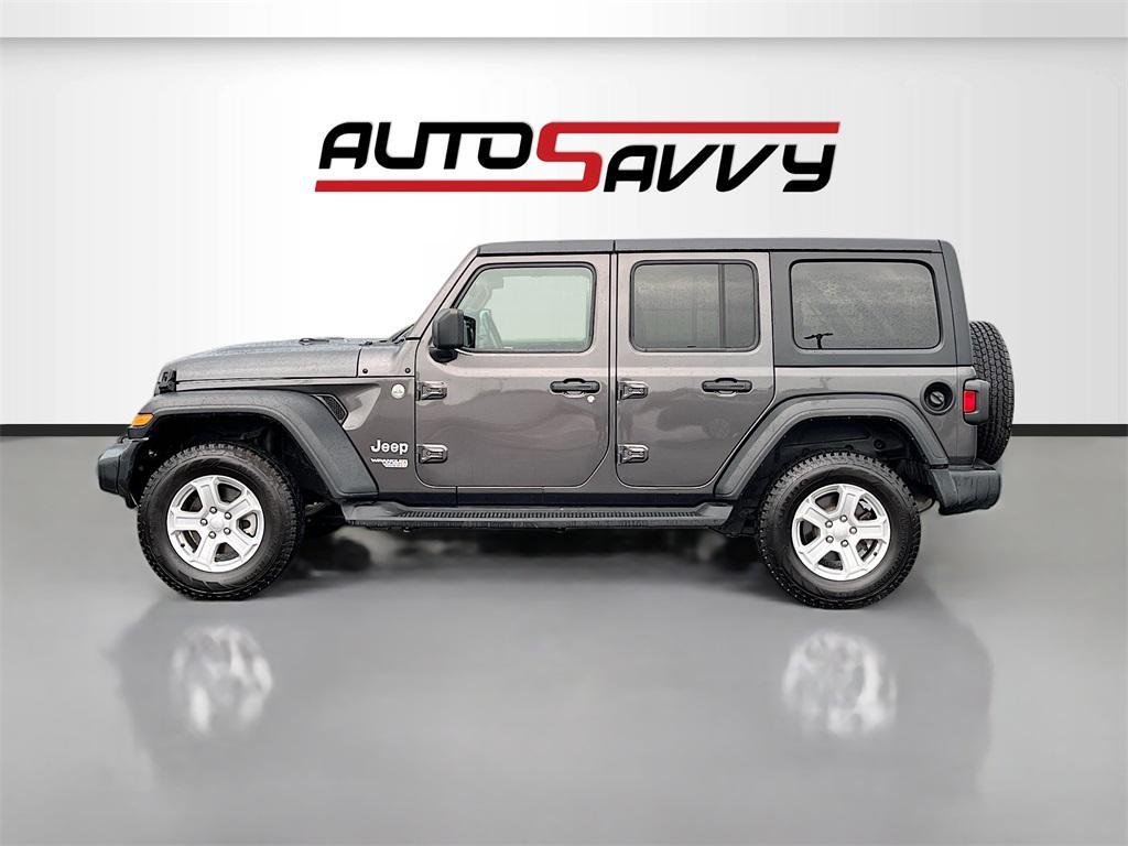 used 2019 Jeep Wrangler Unlimited car, priced at $22,200