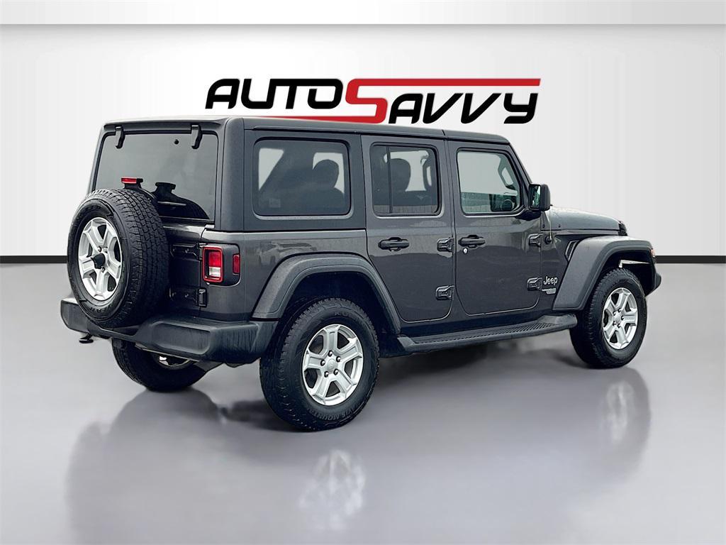 used 2019 Jeep Wrangler Unlimited car, priced at $22,200