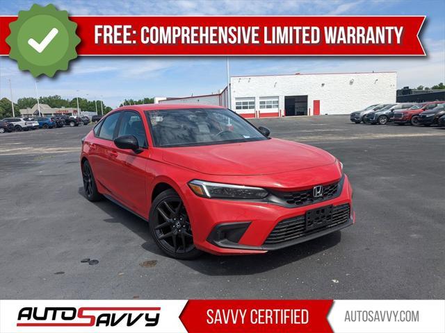 used 2024 Honda Civic car, priced at $23,900