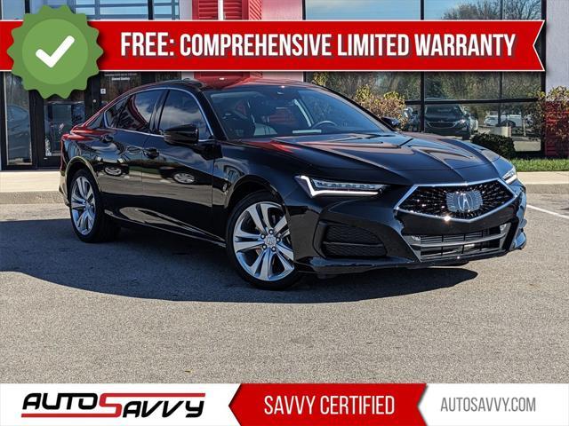 used 2023 Acura TLX car, priced at $28,800