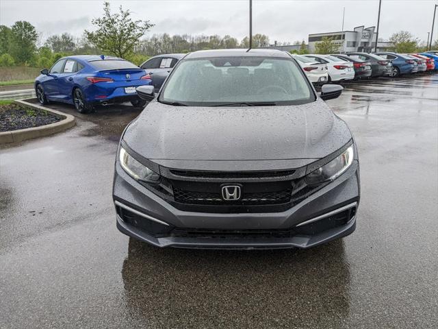 used 2021 Honda Civic car, priced at $17,500