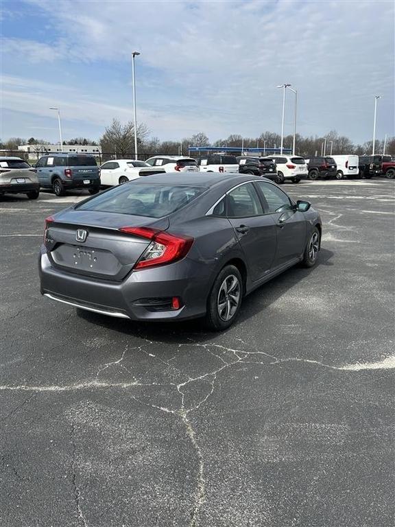 used 2021 Honda Civic car, priced at $18,000