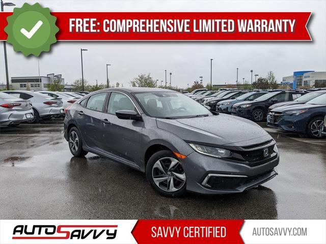 used 2021 Honda Civic car, priced at $18,000