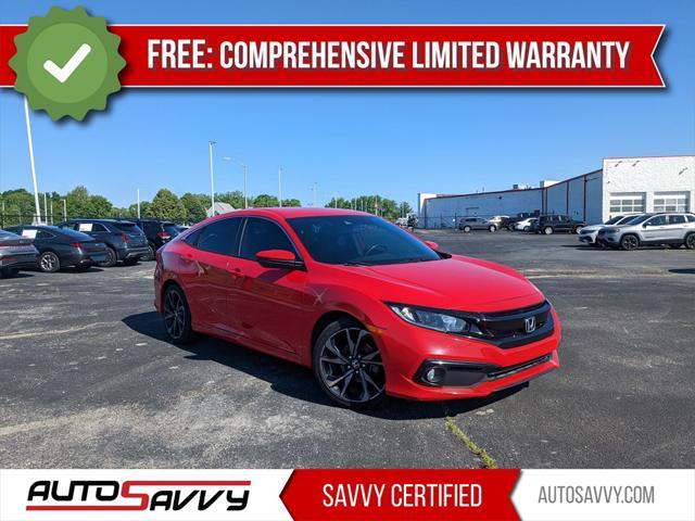 used 2020 Honda Civic car, priced at $17,000