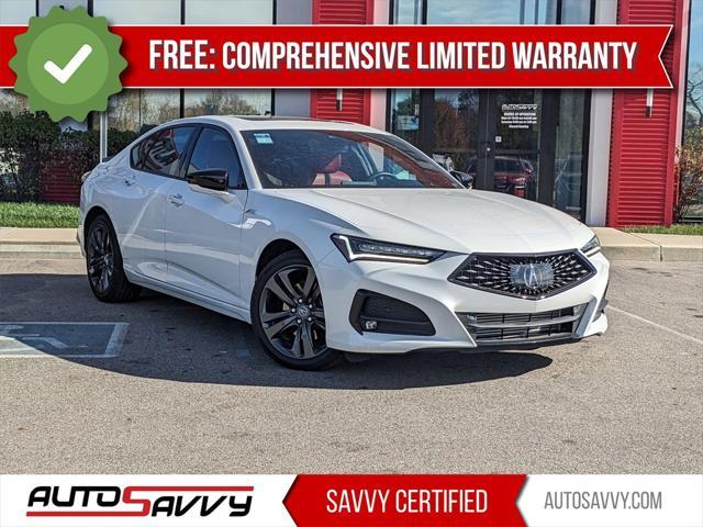 used 2021 Acura TLX car, priced at $26,600