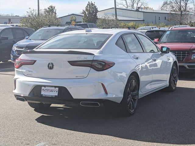 used 2021 Acura TLX car, priced at $26,600