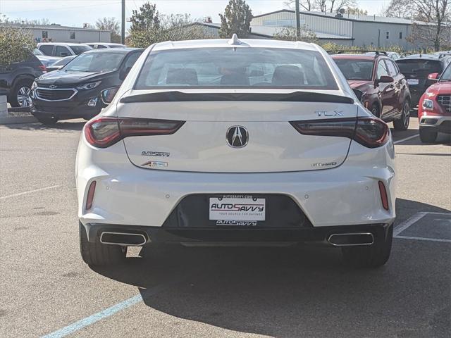 used 2021 Acura TLX car, priced at $26,600