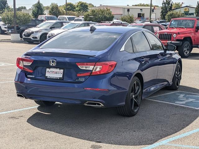 used 2021 Honda Accord car, priced at $23,100