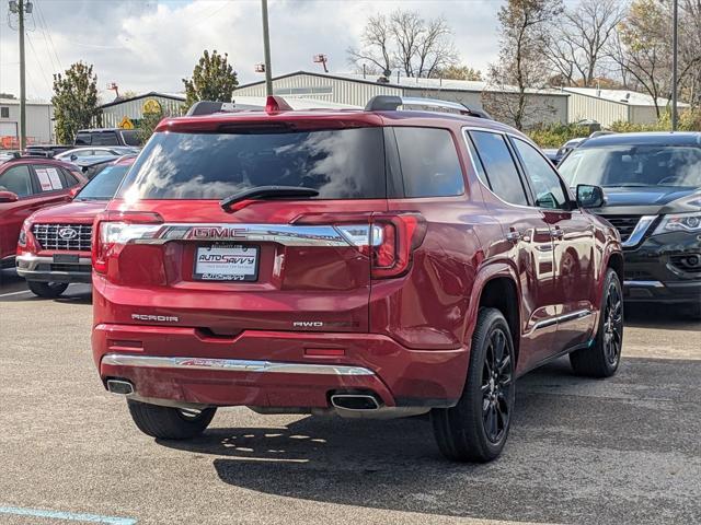 used 2021 GMC Acadia car, priced at $27,200