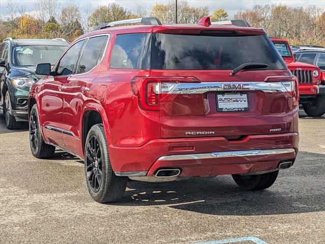 used 2021 GMC Acadia car, priced at $27,200