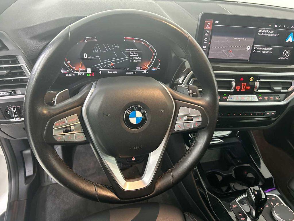 used 2022 BMW X3 car, priced at $28,582