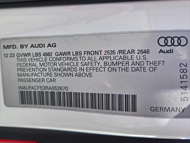 used 2024 Audi A5 Sportback car, priced at $38,500