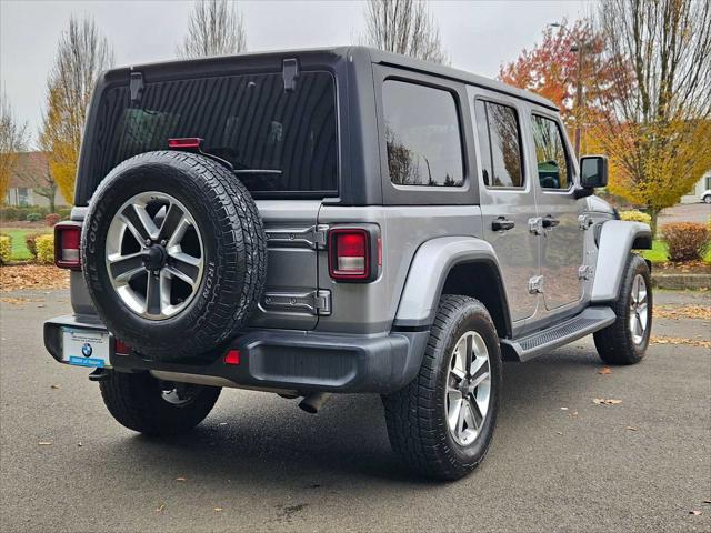 used 2020 Jeep Wrangler Unlimited car, priced at $28,353