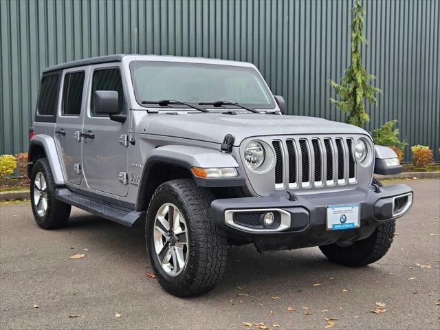 used 2020 Jeep Wrangler Unlimited car, priced at $28,353