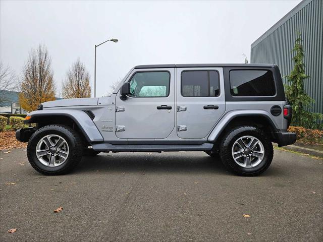 used 2020 Jeep Wrangler Unlimited car, priced at $28,353