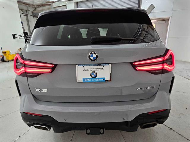 used 2022 BMW X3 car, priced at $36,200