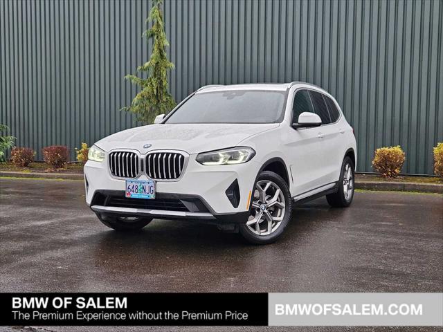 used 2022 BMW X3 car, priced at $36,990