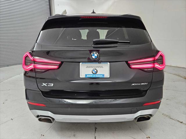 used 2024 BMW X3 car, priced at $40,400