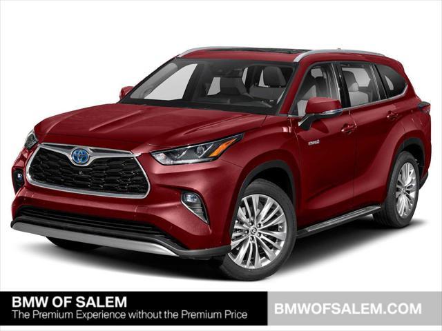 used 2021 Toyota Highlander Hybrid car, priced at $45,240