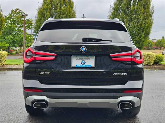 used 2022 BMW X3 car, priced at $35,990