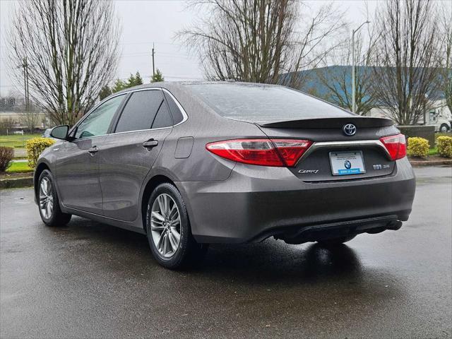 used 2016 Toyota Camry Hybrid car, priced at $19,990