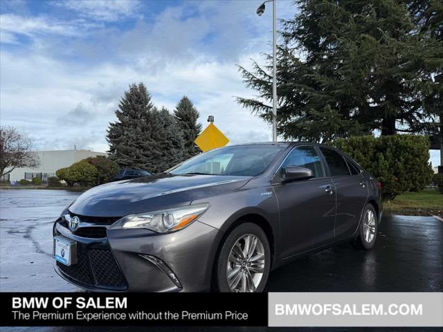 used 2016 Toyota Camry Hybrid car, priced at $19,990