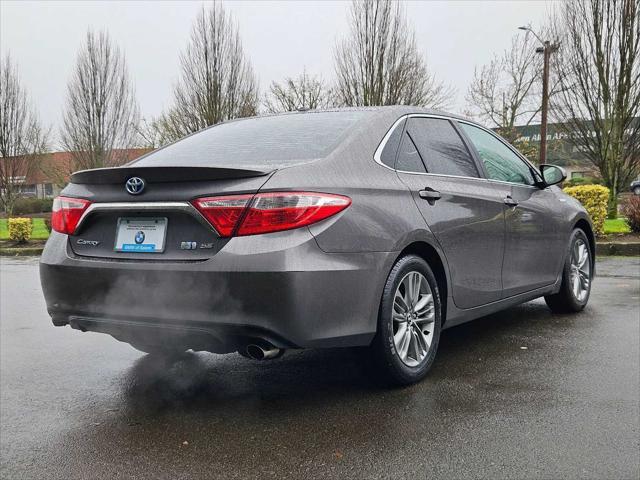 used 2016 Toyota Camry Hybrid car, priced at $19,990