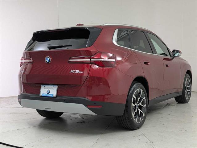 new 2025 BMW X3 car, priced at $53,175
