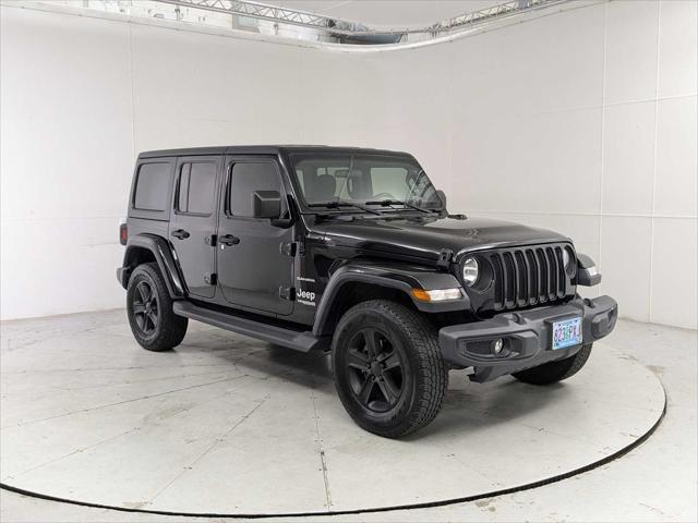 used 2021 Jeep Wrangler Unlimited car, priced at $28,771