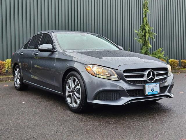 used 2018 Mercedes-Benz C-Class car, priced at $24,996