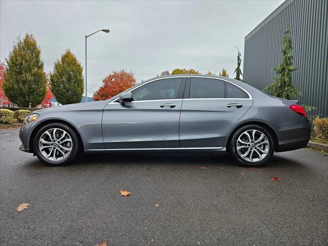 used 2018 Mercedes-Benz C-Class car, priced at $24,996