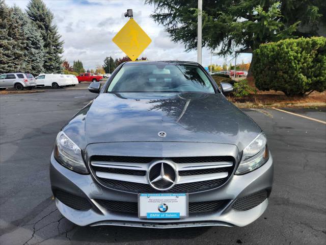 used 2018 Mercedes-Benz C-Class car, priced at $24,996