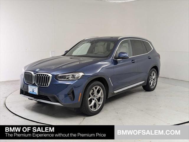 used 2022 BMW X3 car, priced at $32,475