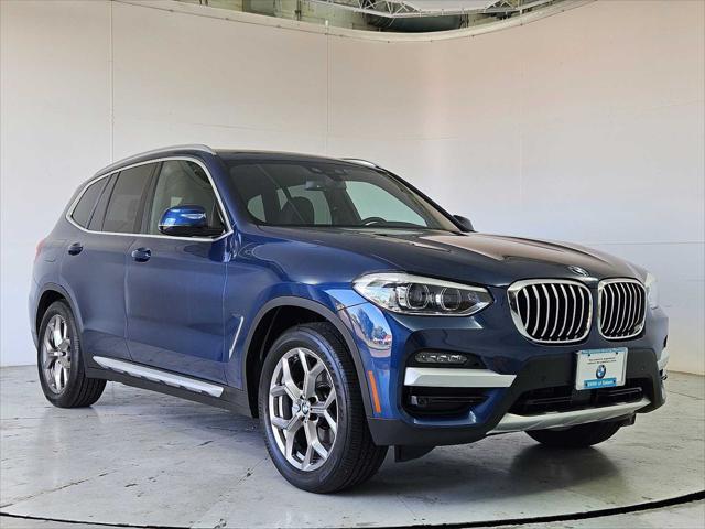 used 2021 BMW X3 car, priced at $32,990